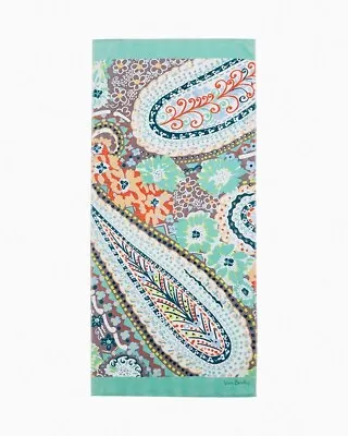 NEW Vera Bradley Citris Paisley Beach Towel - Dorm Towel 33 X 66 New With Tags. • $34.99