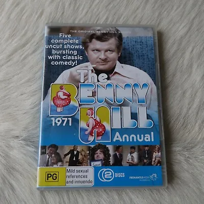 £14.86 • Buy THE BENNY HILL DvD Annual 1971 Alfred Hawthorne Slapstick Comedy Burlesque DVD