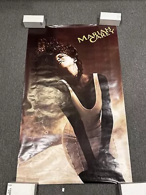 MARIAH CAREY  Emotions  Rare Original Promotional Poster From 1991 25x48 • $99.99