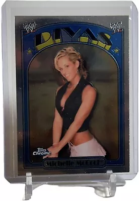 WWE 2007 Topps Chrome Heritage Divas Michelle McCool Card #62 W/Top Loader • $2.49