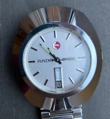 RARE RADO DIASTAR Automatic Mint Wristwatch Selfwinding Vintage 1980 Swiss Watch • £499