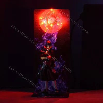 $46.99 • Buy Akatsuki Itachi Uchiha Sharingan Naruto Anime Statue Figures Toys DIY LED Lamp