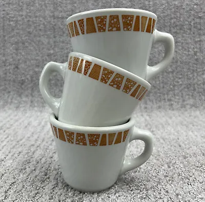 Vintage Diner Coffee Cups Mugs 70s Sterling Vitrified China East Liverpool 3 LOT • $19.79