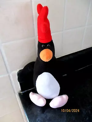 Feathers McGraw - Wallace & Gromit Wrong Trousers Plush Toy 30cm (12”) Brazier • £13.50