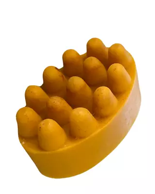 Tumeric Massage Soap Bar For Acneall Naturalorganiccellulitedark Spotscalm • $42