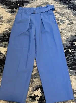 Zara Women’s Blue Pants Crop X Small NWOT NEW • $16.99