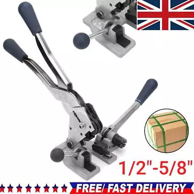 Portable Banding Machine Pallet Packaging Strapping Banding Kit Tensioner Sealer • £46.89