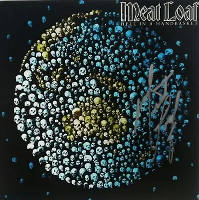 SIGNED FRONT INSERT ONLY -NO CD! Hell In A ... : Personally Signed By Meat Loaf  • £18.53