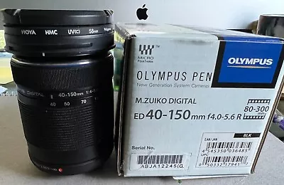 Olympus M.Zuiko Digital ED 40-150mm F4.0-5.6R Lens  (Black) • $280