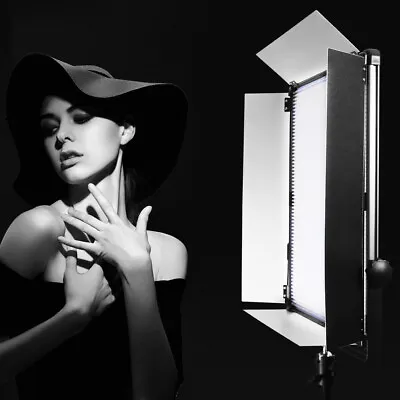 D3000II 210W LED Studio Panel Light Flat Video Lights For Interview Photography • £332.99