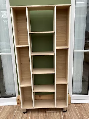 Beaver And Tapley CD Storage Display Unit. Light Oak. • £25