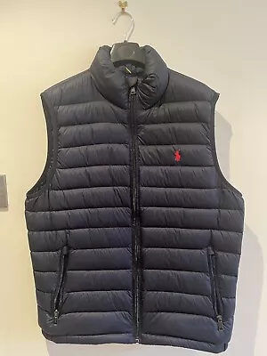 Ralph Lauren Navy Down Gilet Men's (M)  • £80