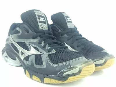 Mizuno Wave Bolt 5 Volleyball Black Running Cross Training Women's 7 Wide • $29.50