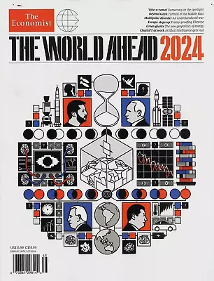 The Economist Magazine Special Issue The World Ahead 2024 • $21.99