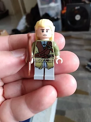 Lego Lord Of The Rings Hobbit Minifigure Legolas Elf With Bow • $14