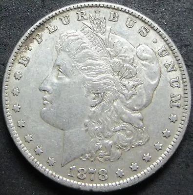 1878 Seven Tail Feathers Reverse Of 1879 Morgan Silver Dollar Coin • $0.99