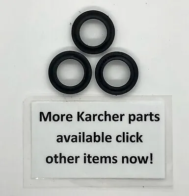 Karcher K2 Pressure Washer Actuator / Pump Piston Seals X3 More Parts Available! • £9.99