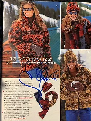 Elle Macpherson Signed Victoria's Secret Magazine Page Vintage 1998  • $18