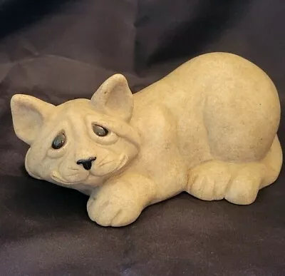 Quarry Critters  Chiquita  Second Nature Design 2000 Kitty Cat Figurine • $23.99