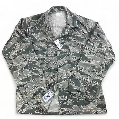 US Air Force Utility Coat Jacket Mens 46 Regular USAF Camouflage Camo DSCP NEW • $24.95