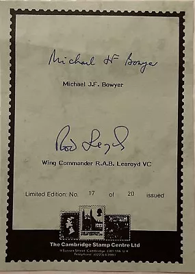 Victoria Cross Wing Commander Learoyd VC • £5.95