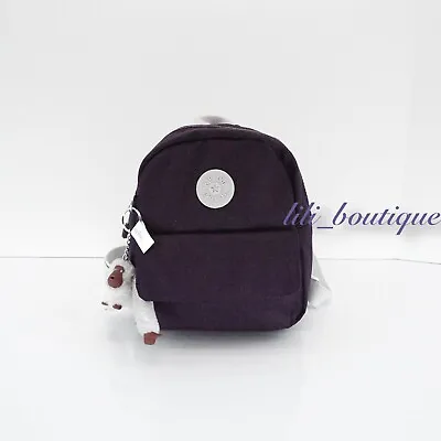 £48.62 • Buy NWT Kipling KI1061 Rosalind Small Backpack Shoulder Bag Polyester Misty Purple