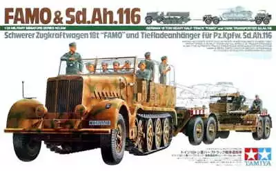 TAMIYA 35246 - 1:35 German 18t Famo & Tank Transporter Sd.Ah.116 • $170.99