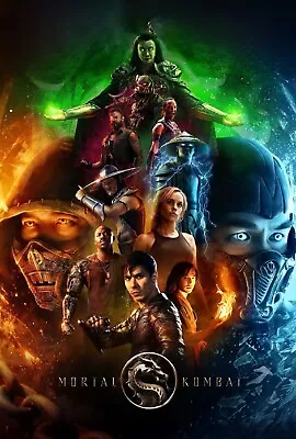 MORTAL KOMBAT 13x19 GLOSSY PHOTO MOVIE POSTER • $12