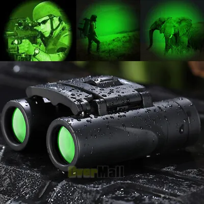 Military Army Zoom Binoculars 30x60 Night Vision Binoculars Goggles Hunting+Case • $18.71