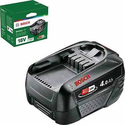 $139 • Buy Bosch 18 V 4.0 Ah Lithium-Ion Battery Pack PBA 18 V (DIY Home And Garden Tools)