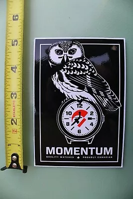 Momentum Canadian Watches Owl Nautical Equipment Scuba Snorkel Diving STICKER • $16