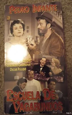 Escuela De Vagabundos VHS Pedro Infante Miroslava Fernando Casanova Good Preown • $8