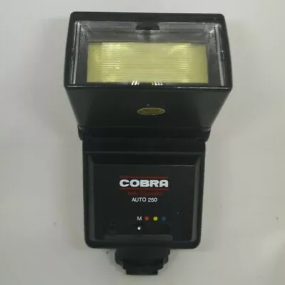 Cobra Auto 250 Thyristor Flash Gun Unit Multi Angle - Used • £2.20