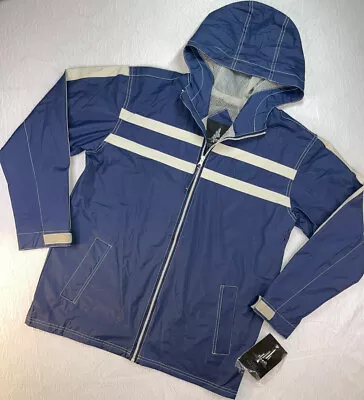 Misty Harbor Vintage Men’s Size Medium PVC Rain Jacket NWT New Old Stock • $39.99