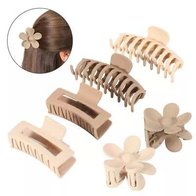 Rectangle 8 Pack Hair Clips Hair Jaw Clips For Bathing & Cooking Durable • £6.99