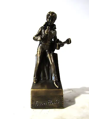 McCormick Bronze Elvis Miniature 1 Piece Figurine  Decanter Sample Not Produced • $248