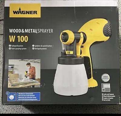 Wagner W 100 Electric Paint Sprayer Wood & Metal Paint - Interior & Exterior • £70
