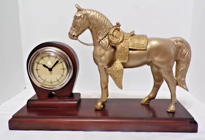 Vintage 1950's Refurbished Working United Horse Clock - Please See Description • $79.95