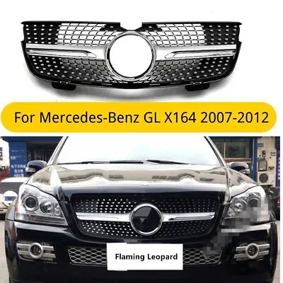Car Front Bumper Grille Fit For Mercedes-Benz X164 GL-Class GL320 2007-2012 • $129.99