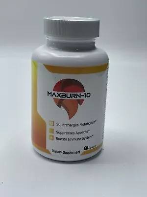 Maxburn-10 Supercharge Supports Weight Loss/Metabolism Boosts Immune System NEW! • $18