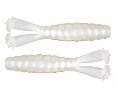 New 3 Pack Of 4.25 Inch Zman Billy Goat Soft Plastic Fishing Lures-Pearl • $18.99