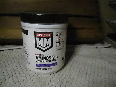 Muscle Milk Pro Series Aminos W/ Caffeine 10.6 Oz - Grape Blast  Exp 2/25/24 • $13.75