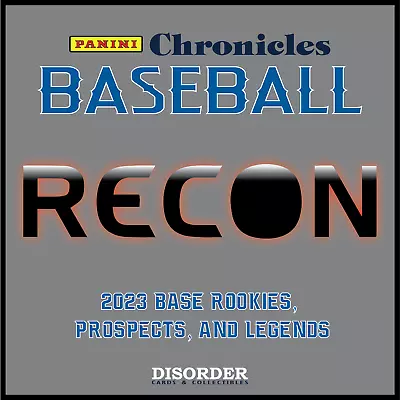 2023 Panini CHRONICLES RECON [BASE PROSPECTSLEGENDS]-YOU PICK-COMPLETE YOUR SET • $0.99