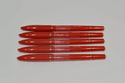 Lot Of 5 Sanford Red Calligraphic Vintage Pen Calligraphy Markers 2.5mm  • $19.79