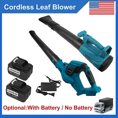 Powerful 18V LXT Cordless Leaf Blower For Makita With 2x 5.0Ah Battery & Charger • $56.99