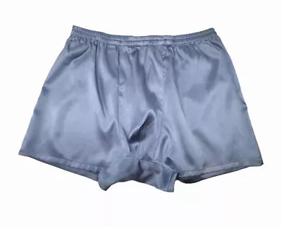 Mens 19MM Mulberry Silk Boxer Shorts Active Jogging Shorts Lounge Underwear • $29.99