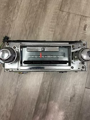$215 • Buy Vintage Delco Car Radio/am/fm Model 986847 Chevrolet Impala/60's Retro Classic
