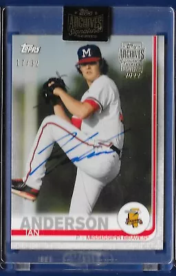 2022 Topps Archives Signature Series Ian Anderson 17/32 Auto • $20