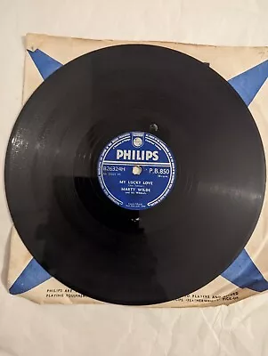 Marty Wilde Misery's Child 78rpm Philips P.b.850 • £5