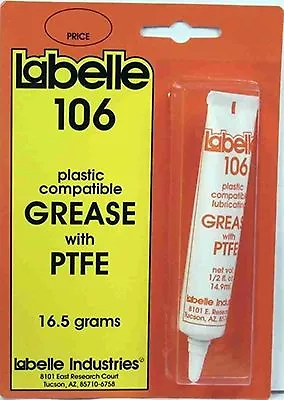 LaBelle Lubricant #106 -- Multi-Purpose Grease With PTFE (Plastic Compatible)  • $8.95